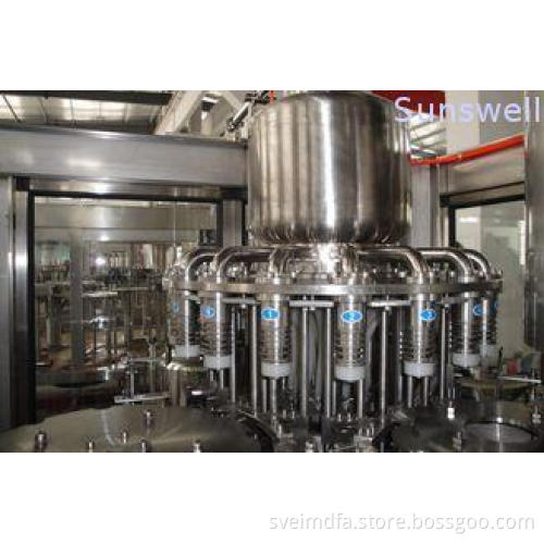 2.2kw Beverage Filling Machine / water bottling liquid fill